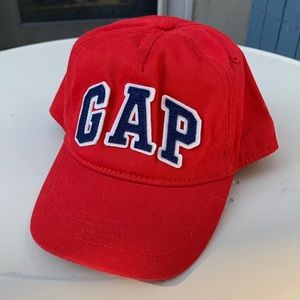 GAP Kids Baby Youth Junior Red Navy Blue White Logo Hat Cap One Size